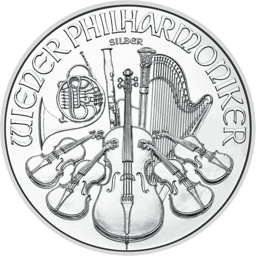 Stříbrná investiční mince Wiener Philharmoniker 1 Oz | 2026