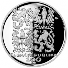 Stříbrná mince 200 Kč Božena Němcová | 2020 | Proof