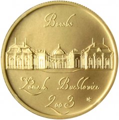Zlatá mince 2000 Kč Baroko zámek Buchlovice | 2003 | Standard