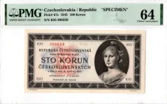 Bankovka 100 Korún |1945 | EPQ 64