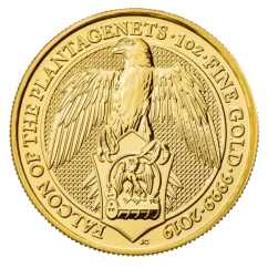 Gold coin Falcon 1 Oz | Queens Beasts | 2019