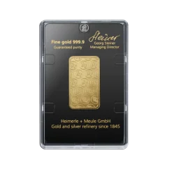31,1g Gold Bar | Heimerle + Meule