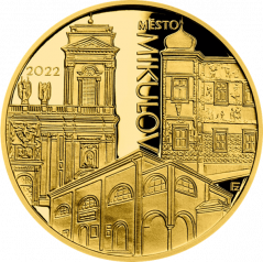 Gold coin 5000 CZK Město Mikulov | 2022 | Proof