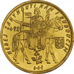 Zlatá mince Svatováclavský 5 Dukát | 1935