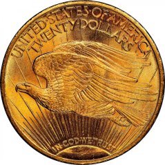 Zlatá minca 20 Dollar American Double Eagle | Saint Gaudens | 1911