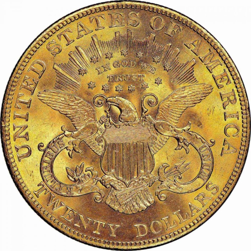Gold coin 20 Dollar American Double Eagle | Liberty Head | 1904