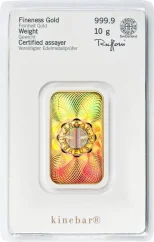 10g investiční zlatý slitek | Heraeus | Kinebar