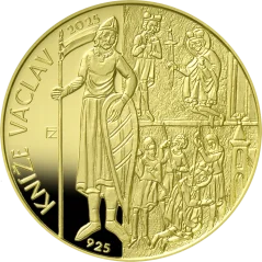 Zlatá mince 10000 Kč Začátek vlády knížete Václava | 2025 | Proof