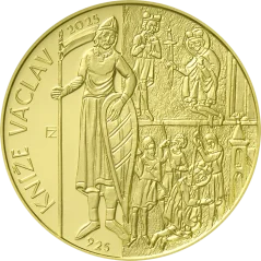Zlatá mince 10000 Kč Začátek vlády knížete Václava | 2025 | Standard