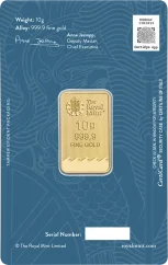 10g Gold Bar | The Royal Mint | Britannia