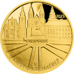 Gold coin 5000 CZK Město Kroměříž | 2023 | Proof