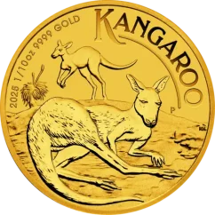 Zlatá investiční mince Kangaroo 1/10 Oz | 2025