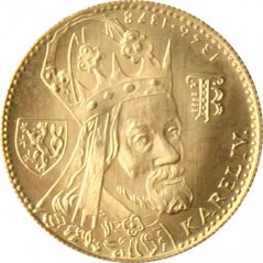Zlatá mince 1 Dukát | 1982 | 600. výročí úmrtí Karla IV.