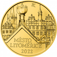 Zlatá minca 5000 Kč Mesto Litoměřice | 2022 | Standard