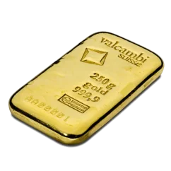 250g investiční zlatý slitek | Valcambi | Litý slitek