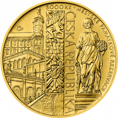 Zlatá minca 5000 Kč Mesto Mikulov | 2022 | Standard