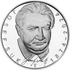 Silver coin 200 CZK Josef Suk | 2024 | Proof