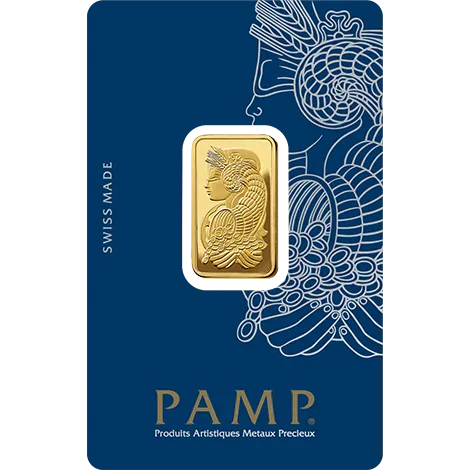 10g investičná zlatá tehlička | Pamp Fortuna