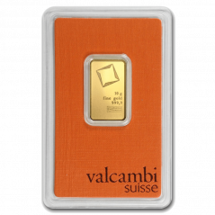 10g investiční zlatý slitek | Valcambi