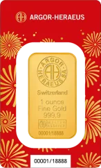 31,1g Gold Bar | Year Of The Horse | Argor-Heraeus | 2026