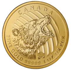 Roaring Grizzly Bear 1 uncia | Call of the Wild | 2016 | aranyérme