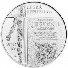Stříbrná mince 200 Kč Jan Jessenius | 2016 | Standard