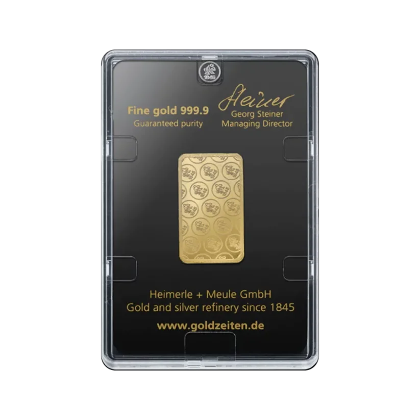 20g Gold Bar | Heimerle + Meule