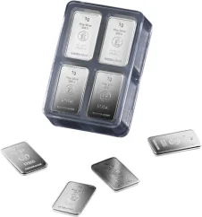 100 x 1g Heimerle + Meule | Unity bar Collection | ezüsttábla