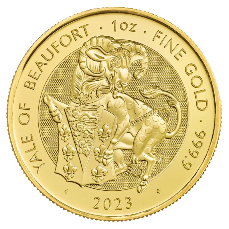 Gold coin Yale of Beaufort 1 Oz | Tudor Beasts | 2023