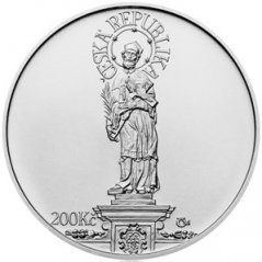 Stříbrná mince 200 Kč Jan Brokoff | 2018 | Standard