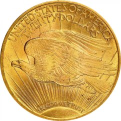 Gold coin 20 Dollar American Double Eagle | Saint Gaudens | 1913
