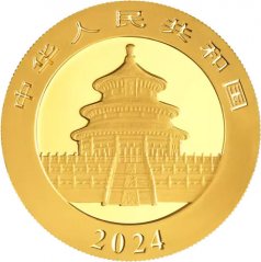 Zlatá investičná minca Panda 8g | 2024