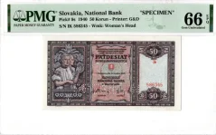 Bankovka 50 Korún | 1940 | EPQ 66