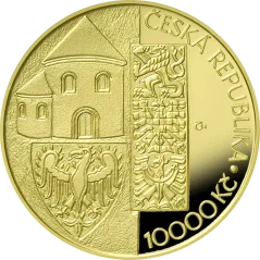 Zlatá mince 10000 Kč Začátek vlády knížete Václava | 2025 | Proof