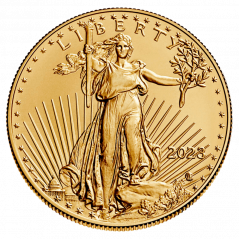 Zlatá investičná minca American Eagle 1/2 Oz