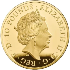 Złota moneta 5 Oz William Shakespeare | 2016 | Proof