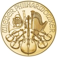 Zlatá investiční mince Wiener Philharmoniker 1/2 Oz | 2024