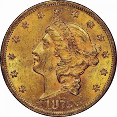 Gold coin 20 Dollar American Double Eagle | Liberty Head | 1872