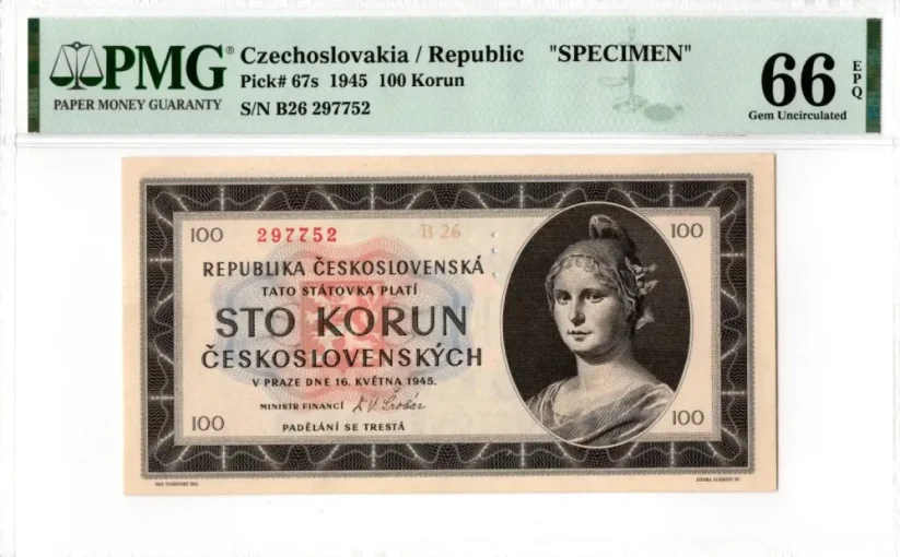 Bankovka 100 Korun |1945 | EPQ 66