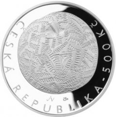 Strieborná minca 500 Kč Jiří Kolář | 2014 | Standard