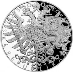 Silver coin 500 CZK Bitva u Zborova | 2017 | Proof