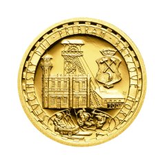 Gold coin 2500 CZK Ševčinský důl Příbram - Březové Hory | 2007 | Proof