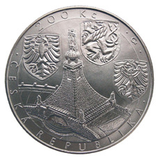 Stříbrná mince 200 Kč Bitva u Slavkova | 2005 | Standard