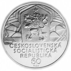 Stříbrná mince 50 Kčs IX. sjezd KSČ | 1979 | Standard