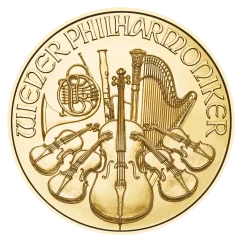 Gold coin Vienna Philharmonic 1 oz