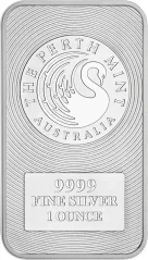 31,1g silver bar | Perth mint