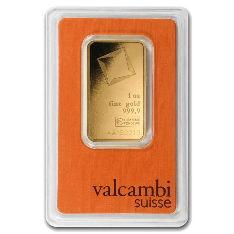 31,1g investiční zlatý slitek | Valcambi