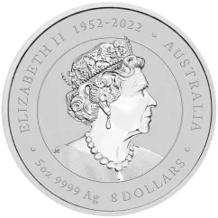 Stříbrná investiční mince Rok Draka 5 Oz | Lunar III | 2024 | Coloured