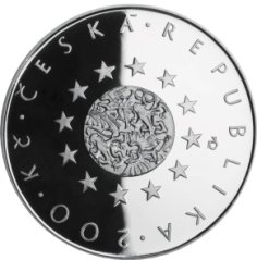 Silver coin 200 CZK České předsednictví Evropské unie | 2009 | Proof