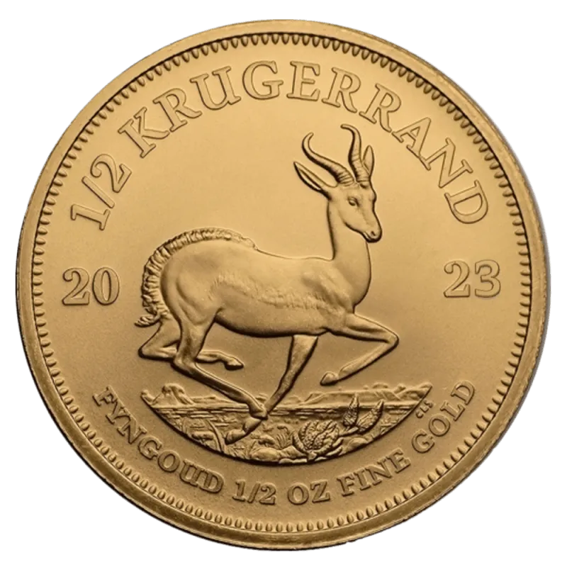 Zlatá investiční mince Krugerrand 1/2 Oz